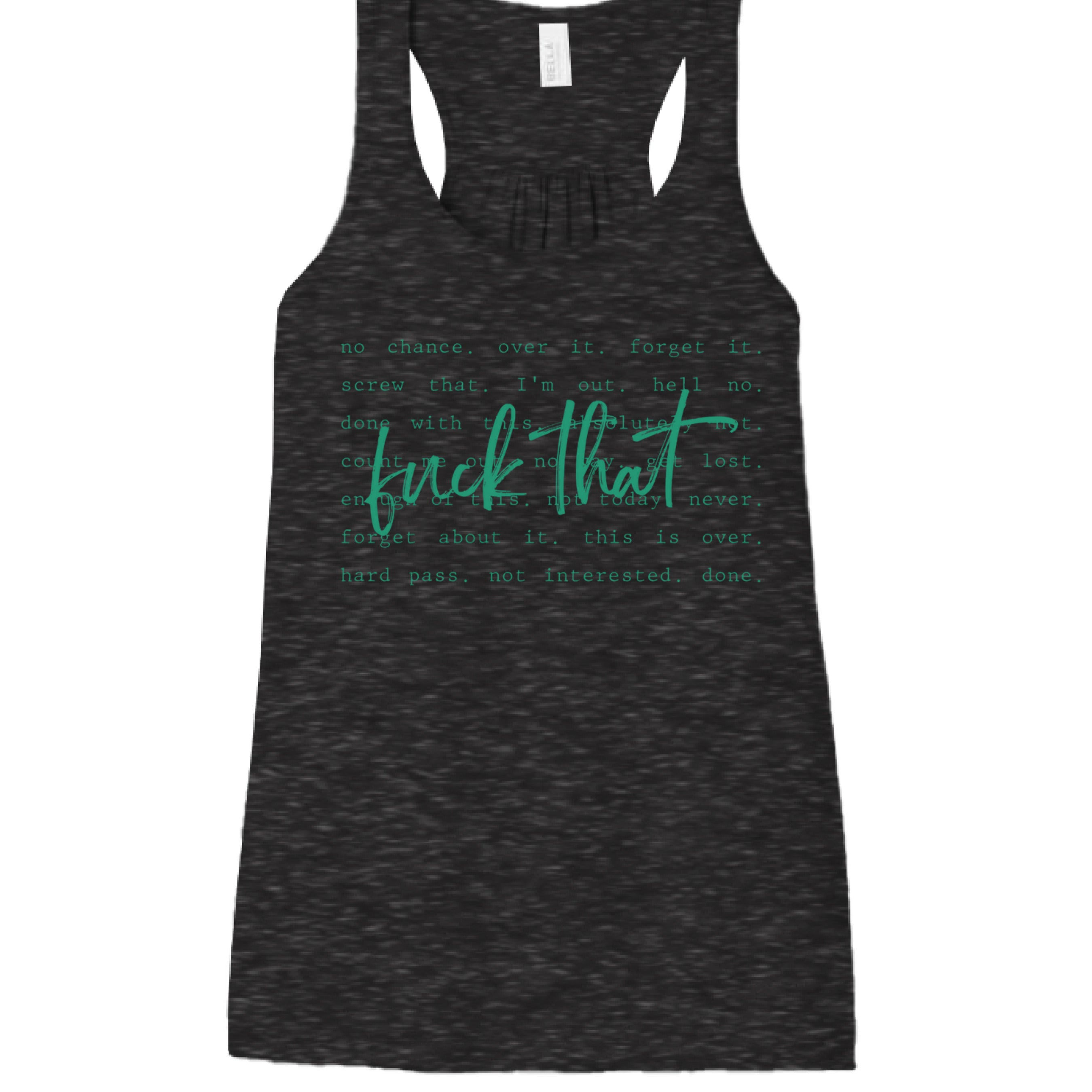 DARK GREY HEATHER - FRONT